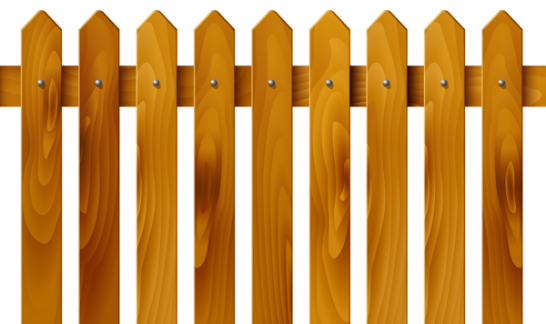 Забор из деревянного штакетника в Видном